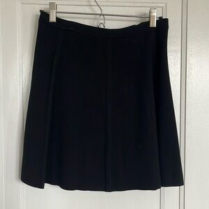 Theory Knit black skirt small
